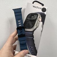 Sport Silicone Band For Apple Watch Ultra 3 49mm 44mm 45mm 46mm 42mm 38mm 40mm 41mm Strap For iWatch 11 10 SE 3 9 8 7 6 5 4 3 2