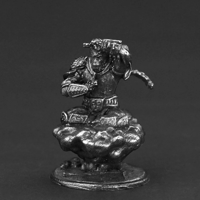 Metal car key pendant ornaments Journey to the West Tang Monk Sun Wukong Bajie ancient soldier model desktop game ornaments