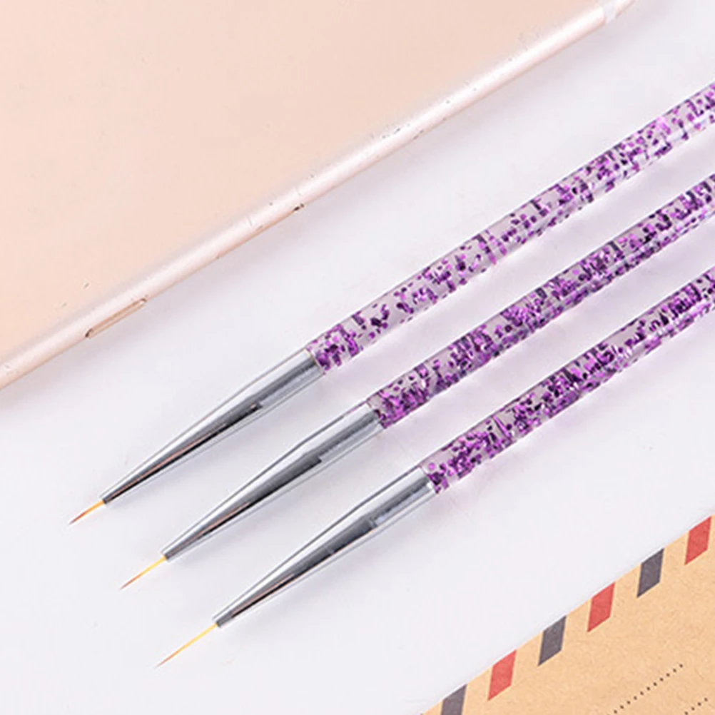 ชุดแปรงเพ้นท์เล็บ 12 ชิ้น แปรงไลเนอร์สำหรับเพ้นท์เล็บ ออกแบบลายละเอียด อุปกรณ์เพ้นท์เล็บ สำหรับร้านทำเล็บและใช้ในบ้าน