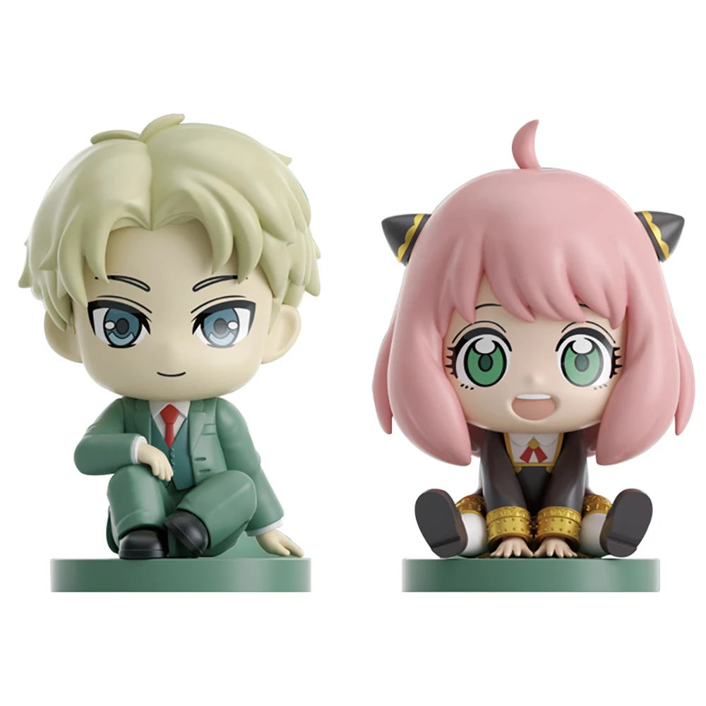 جديد وأصلي EAKI SPY×Family Sitting Series صندوق أعمى Anya Forger المقتنيات أنيمي الطرفية الحلي هدايا مثالية لمحبي #3