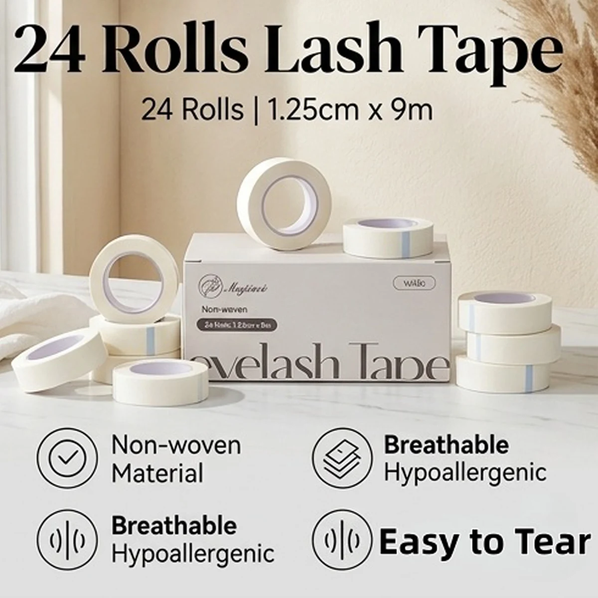 24-rolos-de-fita-profissional-para-extensao-de-cilios-microporosa-nao-tecida-respiravel-para-isolamento-sob-os-olhos-facil-de-rasgar-para-tecnicos-de-cilios
