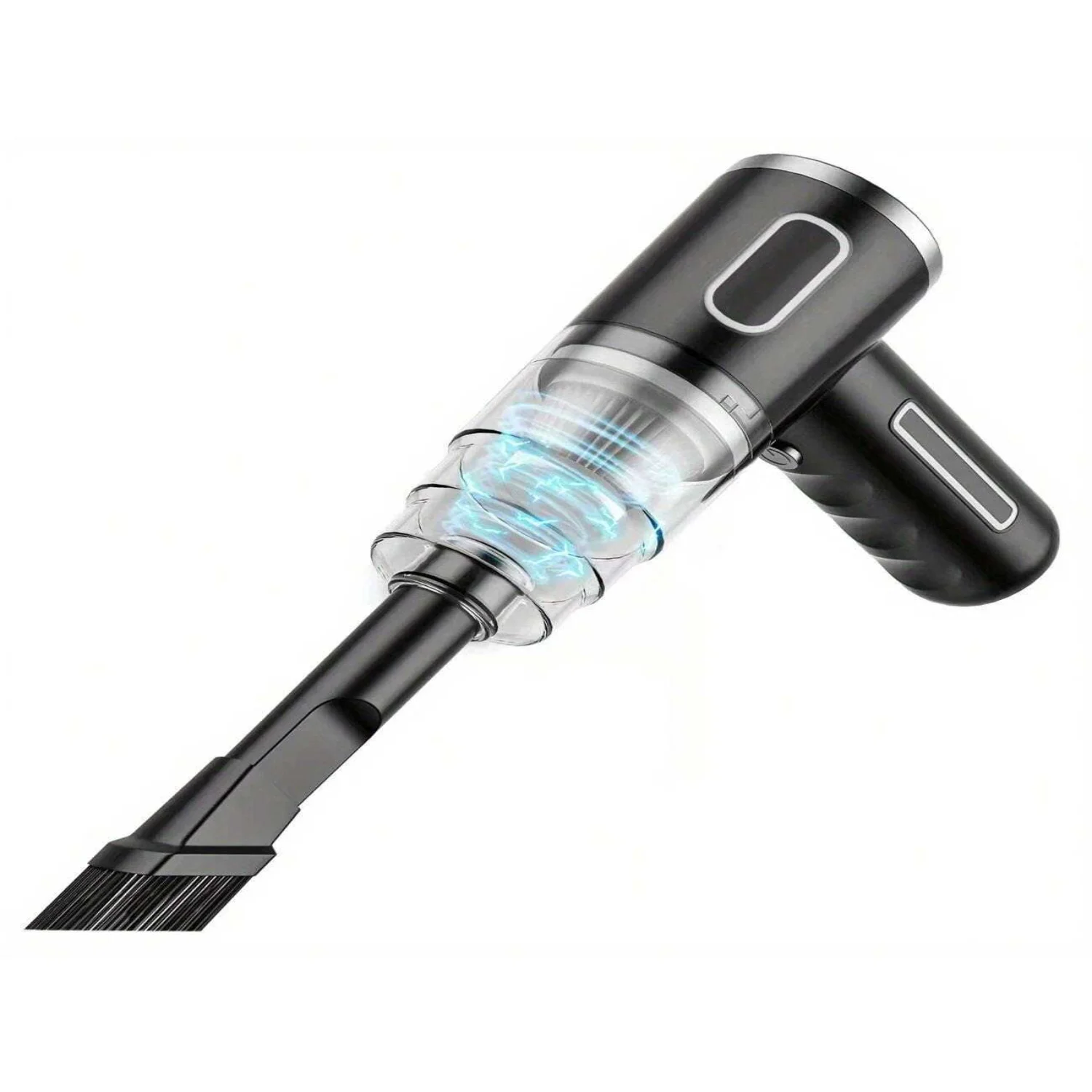 1pc ポータブル車の掃除機 2 フィルター充電式ハンドヘルド自動車掃除機車のワイヤレスダストキャッチャー Cyc