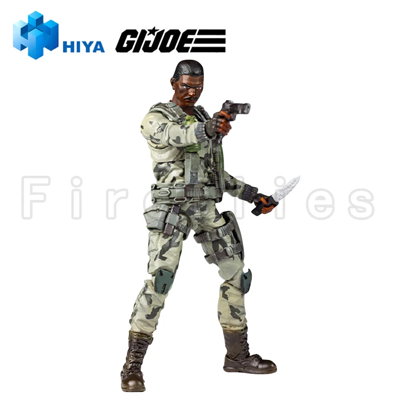 [สั่งซื้อล่วงหน้า] 1/18 hiya ตุ๊กตาขยับแขนขาได้4นิ้วสุดสวย MINI Series g. i. Joe Stalker โมเดลอนิเมะ gratis ongkir ของเล่น