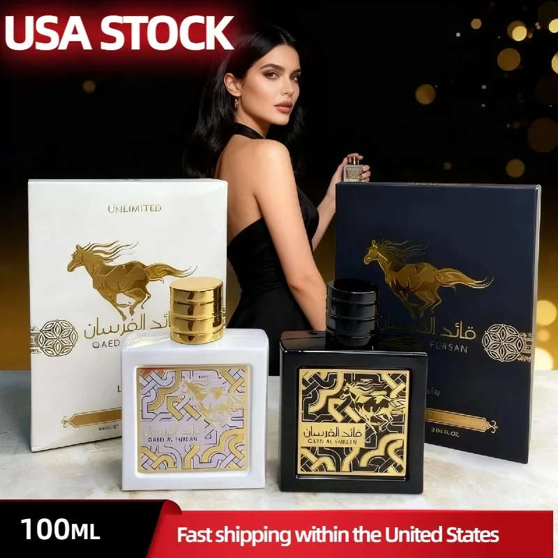 Lattafa Qaed Al Fursan EDP، عطر الأناناس والعود العربي، رائحة خشبية للفواكه الاستوائية للجنسين، عطر العود العربي طويل الأمد #1