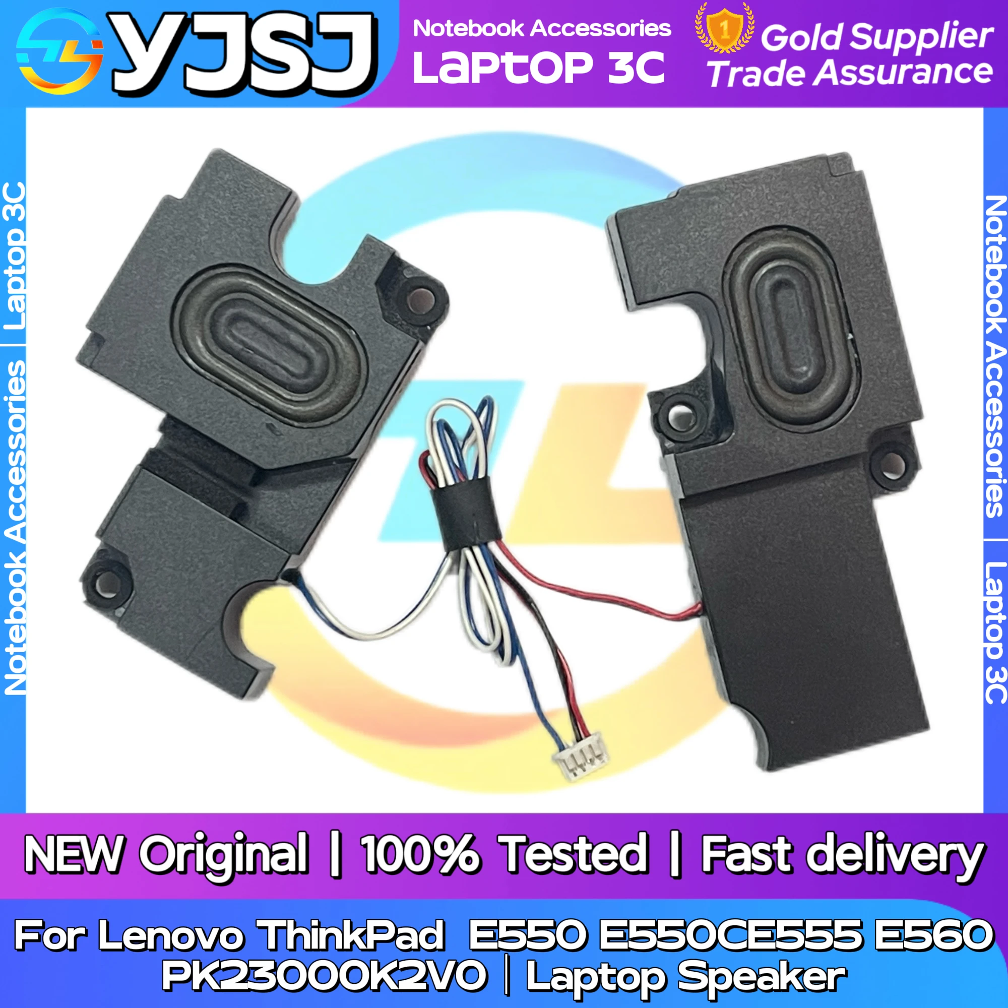 

New GENUINE Original Laptop Speaker For Lenovo ThinkPad E550 E550C E555 E560 built-in speaker horn audio PK23000K2V0