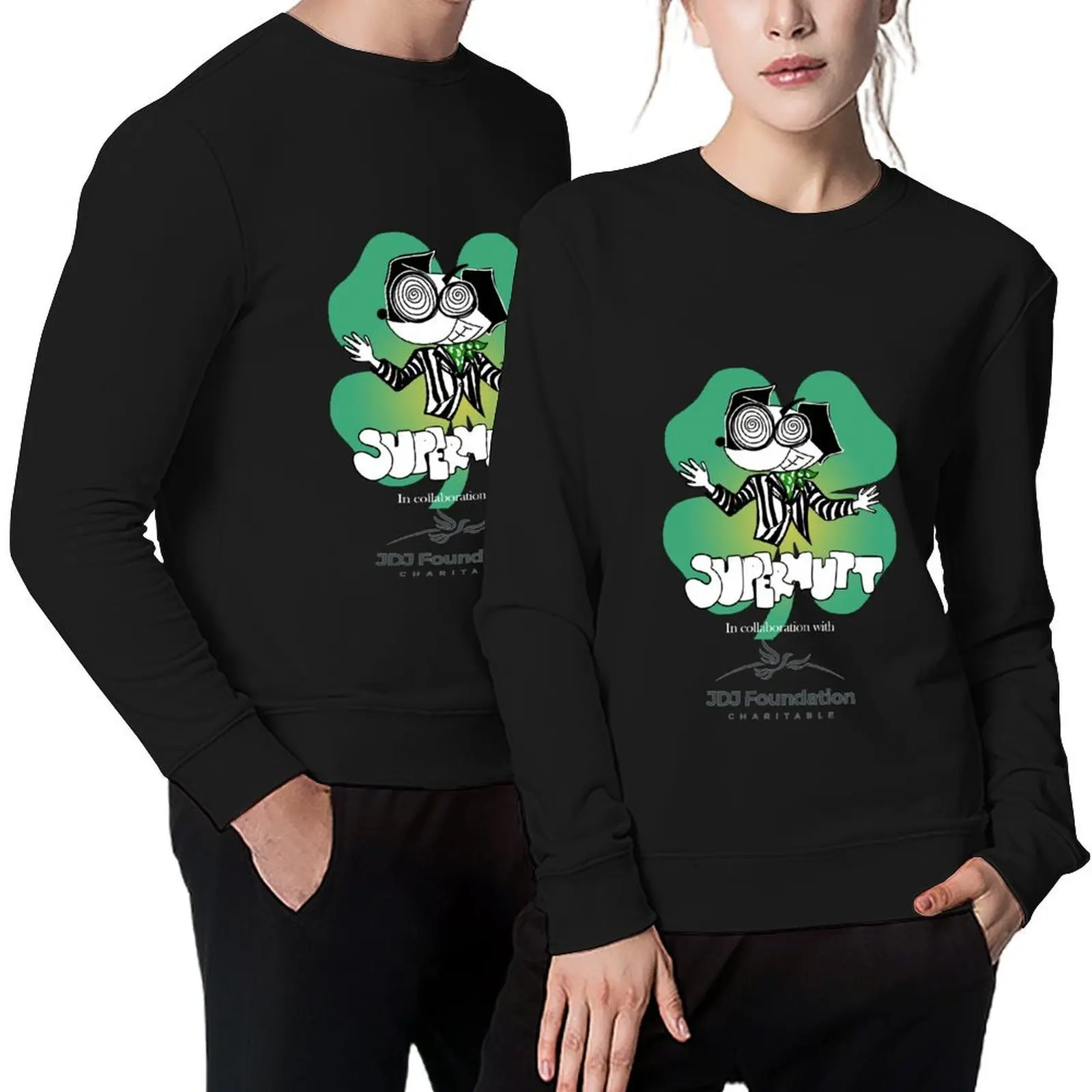 بلوفر Supermutt St. Patrick's Fundraiser ملابس أنيمي ملابس رياضية للرجال ملابس جديدة في هوديس وقميص عرق