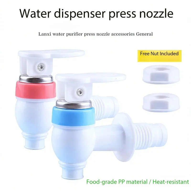 

Direct water dispenser faucet outlet spout Water dispenser hot and cold faucet press switch Water purifier universal accessories