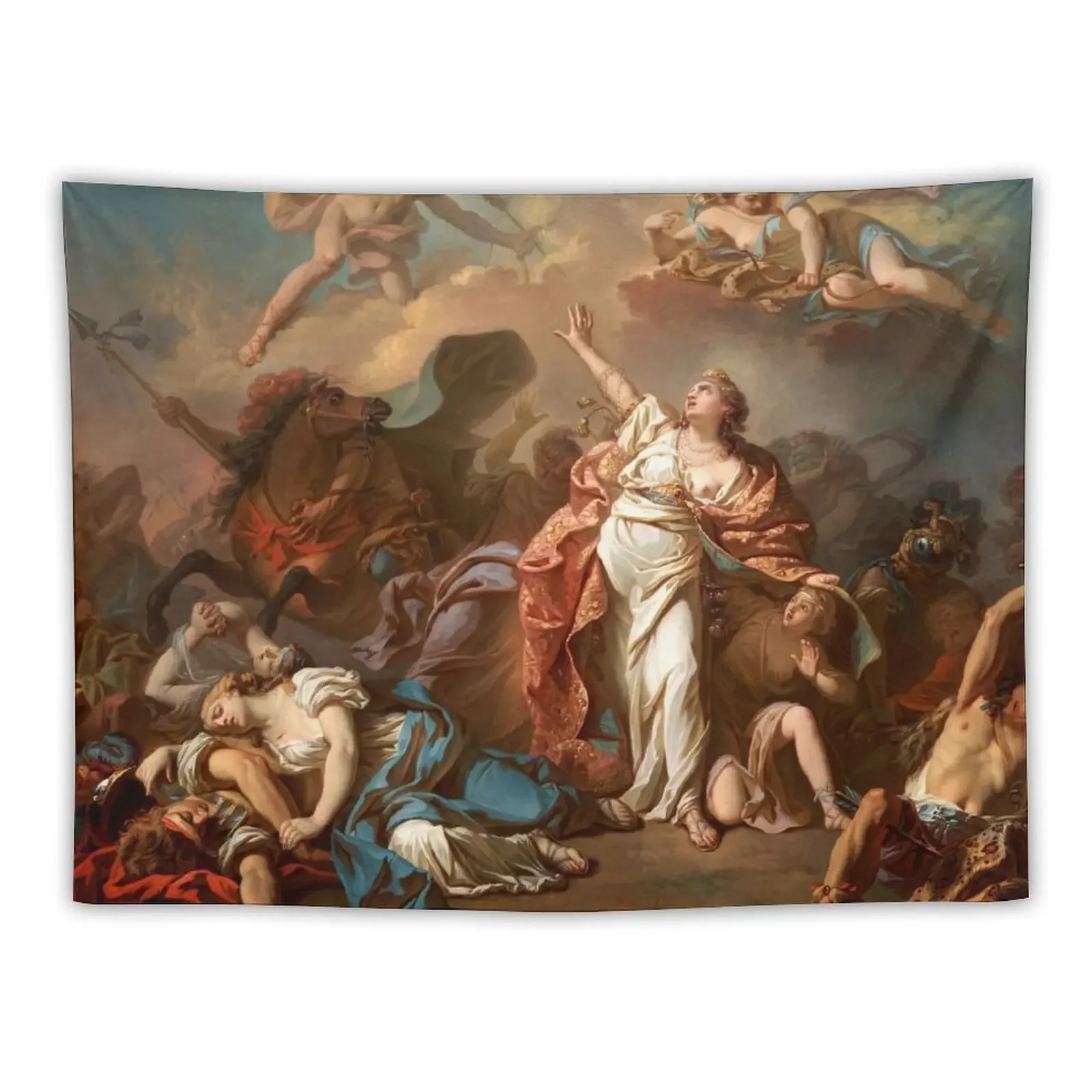 

Apollo and Diana Attacking the Children of Niobe - Jacques-Louis David Tapestry Room Ornaments Decoration For Bedroom Tapestry