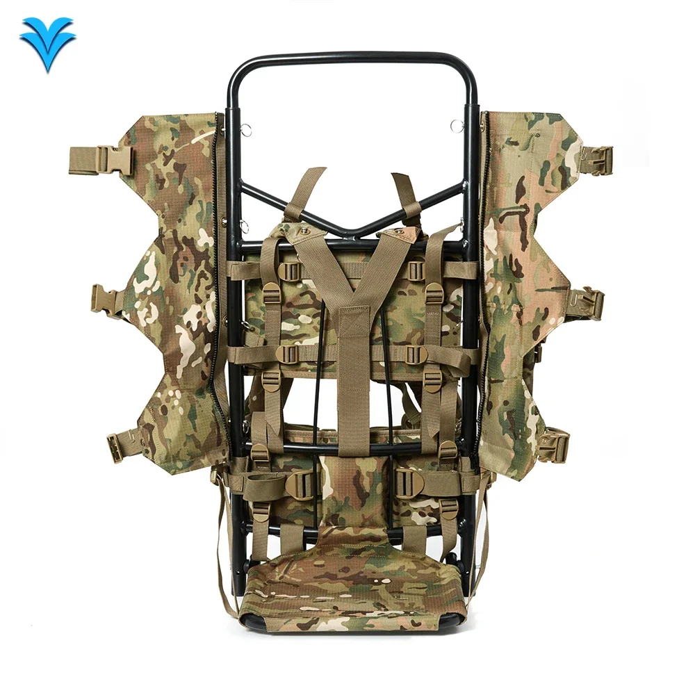 Outdoor Camping Multicam Camouflage Backpack IRAKLIS Rucksack with Aluminum Frame for Hunting