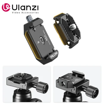 Ulanzi FALCAM F38 Quick Release System Plate for 1/4'' and 3/8'' DSLR Camera Tripod Gimbal Quick Switch Solution Studio Kit
