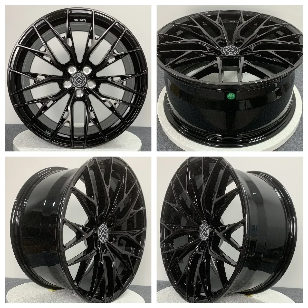 Four wheelsNew 19 Inch Forged Passenger Car Wheels Polished Factory Stock with 120.65mm/115mm PCD 50mm/40mm/25mm/10mm/0mm/42mm E