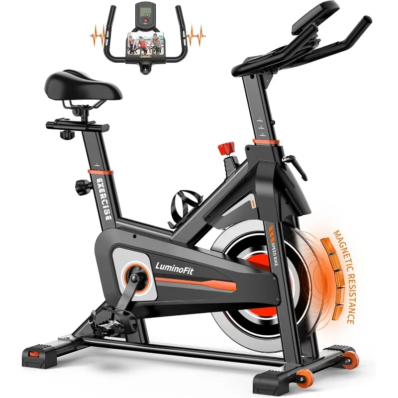 

Exercise bikes, brake pad/magnetic resistance home stationary bikes, indoor bikes