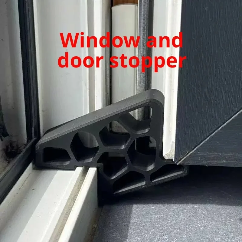 Heavy Duty Non-Slip Door Wedge Stopper, Simple Installation Door Stop for Multi-Scenario Home & Office