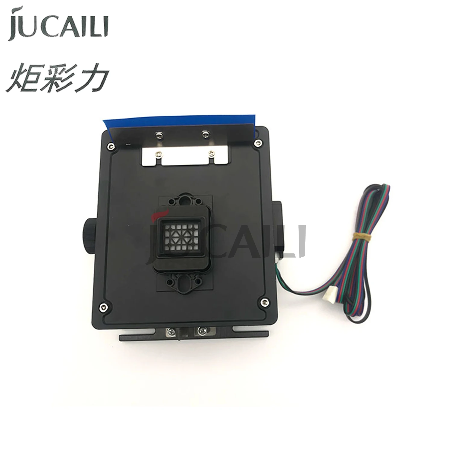 Jucaili printer Aluminum alloy xp600/DX5/DX7/4720/I3200 printhead single Head Capping Station single motor auto lift ink stack