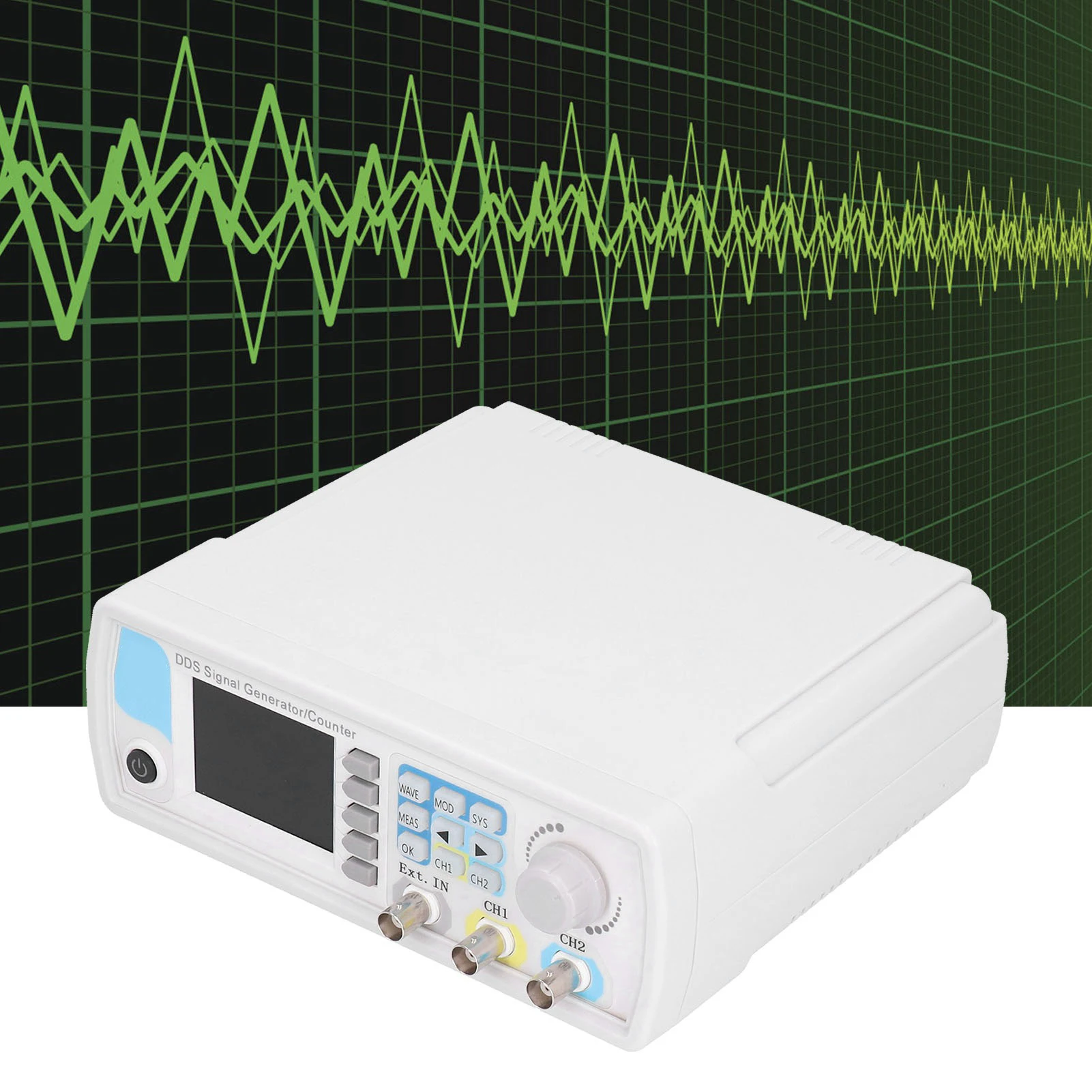 Frequency Counter DDS Signal Generator JDS6600-50M Dual Channel Arbitrary Waveform Signal Generator Pulse Signal Frequency Meter