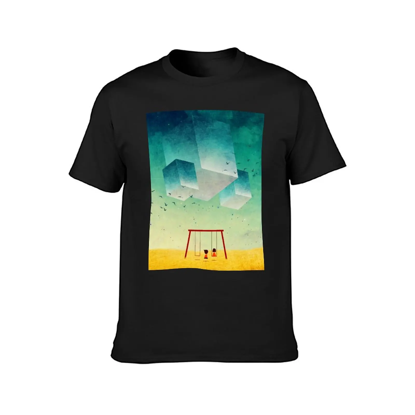 They're Coming (The Cubes) T-Shirt cute clothes quick-drying plain t shirts men