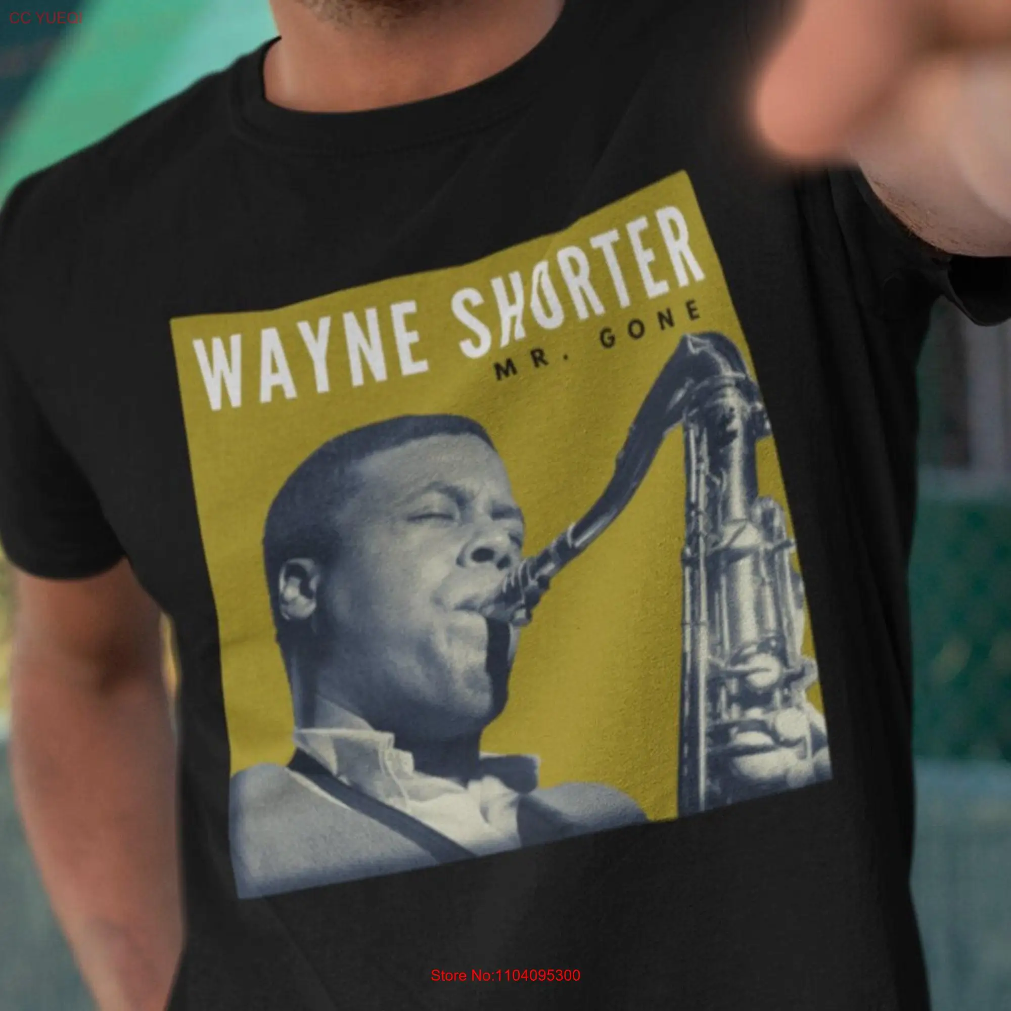 Wayne Shorter Adult Heavyweight T Shirt long or short sleeves