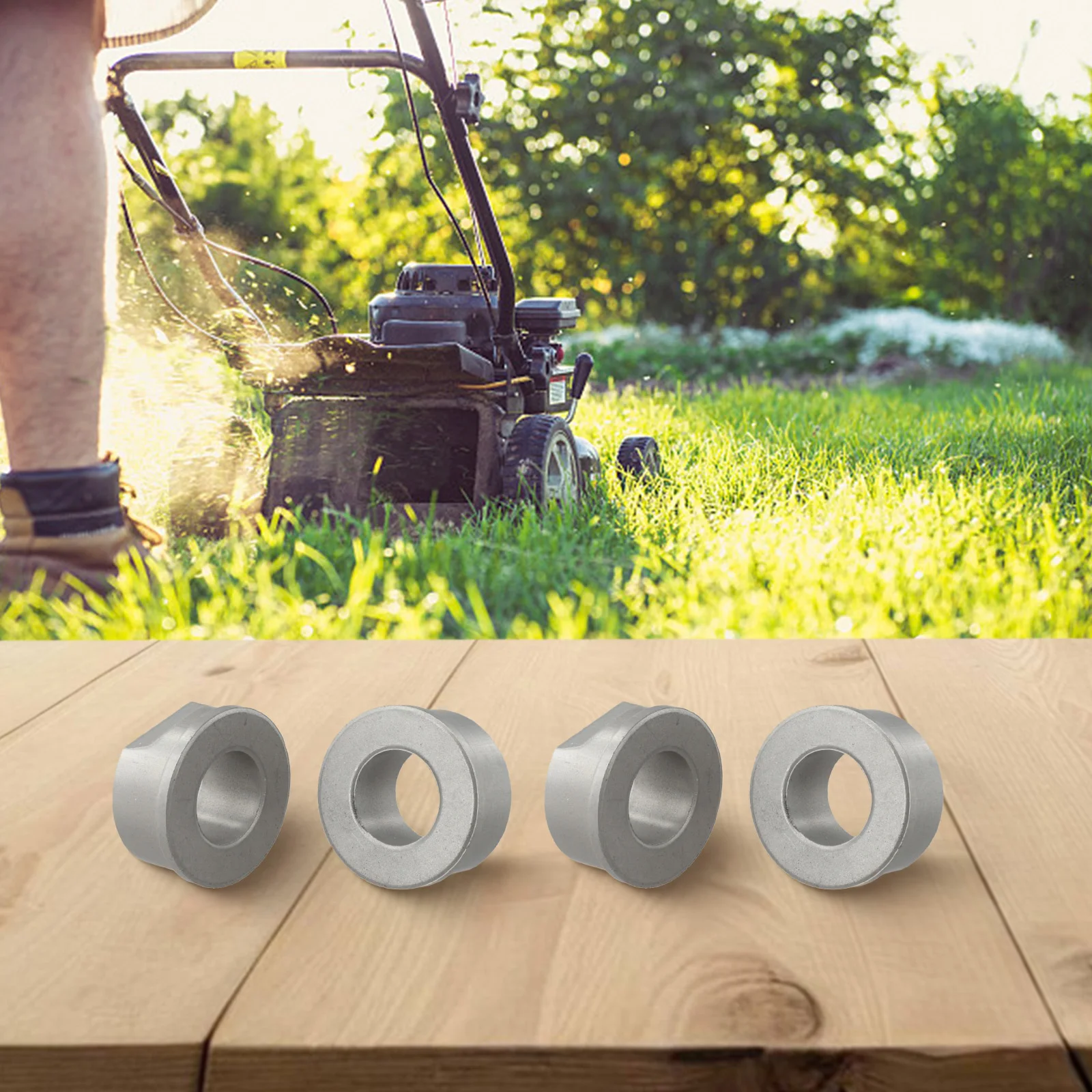 

4-Pack Bushings Front Wheel Bushings 1 Tall Front Wheel Bushings Set Long-Lasting Performance Optimal Dimensions