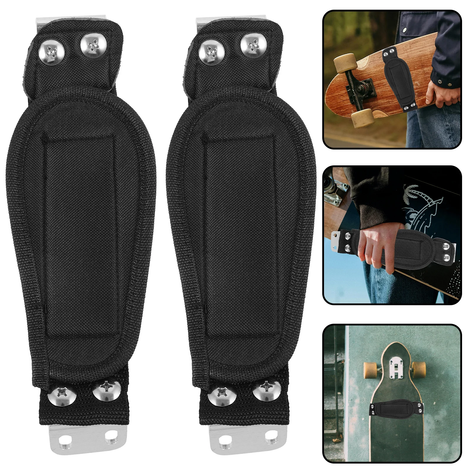 1 زوج في الهواء الطلق حزام القدم الكهربائية قابل للتعديل سبائك النايلون دائم لوح التزلج حامل القدم حزام لمختلف الأنشطة لوح التزلج #5