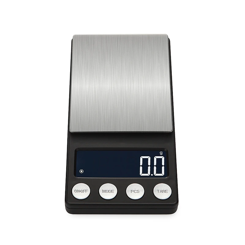 Imagem -02 - Precisão Mini Escala Digital 100g 500g 1kg Portátil Display Lcd Jóias Ouro Grama Onças Bolso Balança Contagem Equilíbrio 0.1g 0.01g