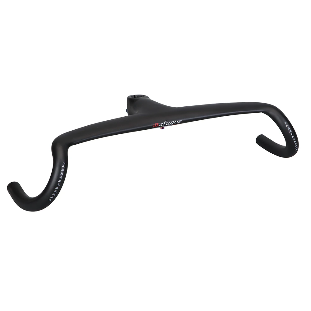 Gravel-Integrierter Fahrradlenker mit 25 mm Offset ° Carbon-Rennradlenker 5D Ultraleicht Integriert Geeignet für 28,6mm Gabeln – Detail 2