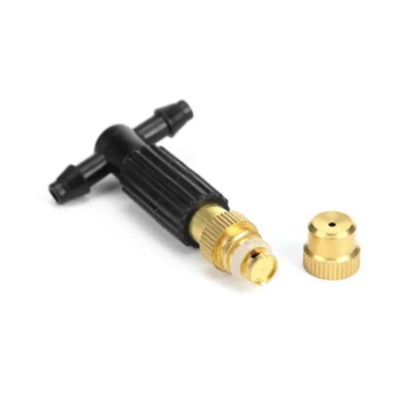 5-100Pcs Outdoor Misting Cooling System Garden Irrigation Watering 4/7 Pipe Atomizer Nozzles Adjustable Garden Sprinklers Head