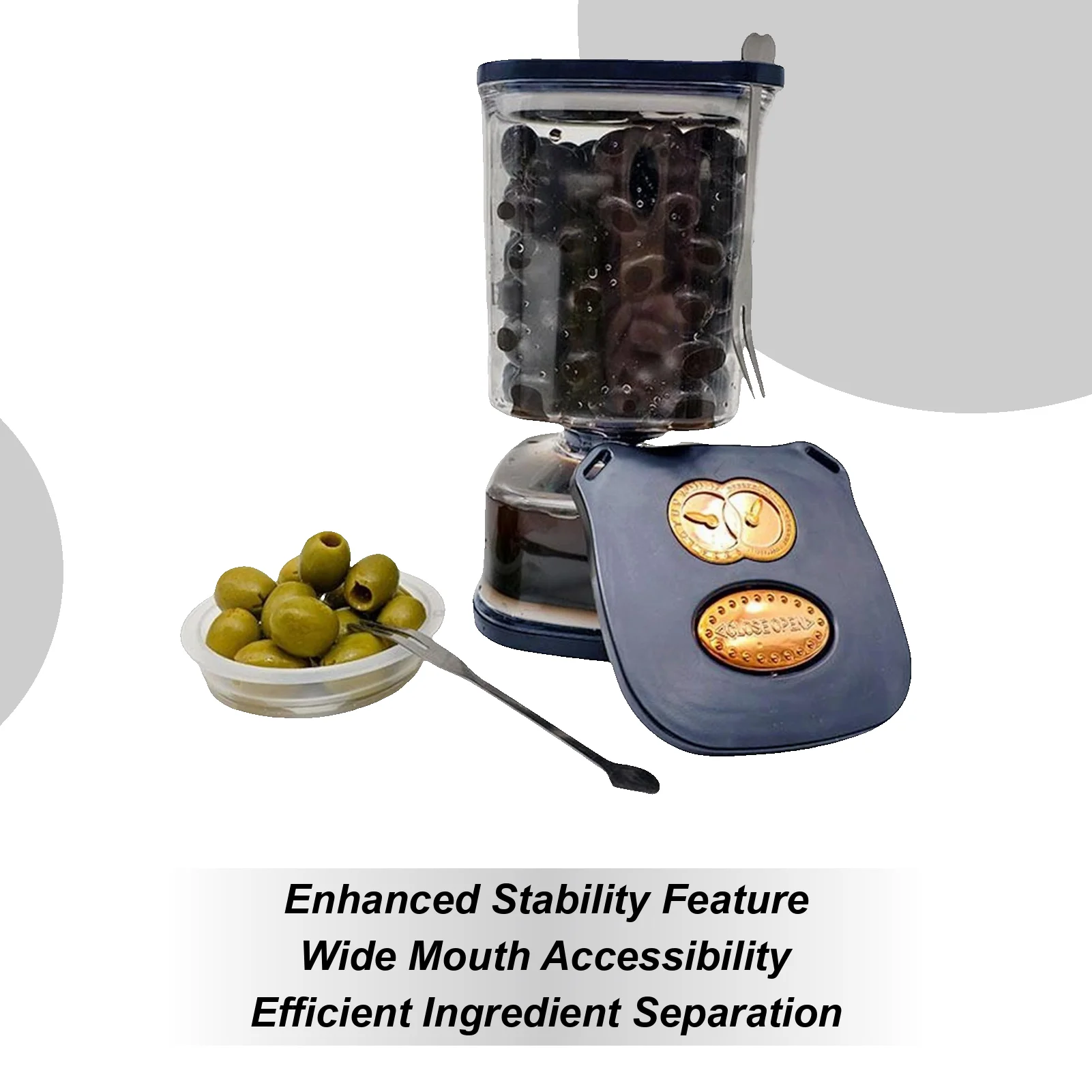 

Банка для маринования, герметичный многофункциональный контейнер для еды с ситечком, сепаратор для сока, банка для экономии еды для фруктов, овощей, укропа