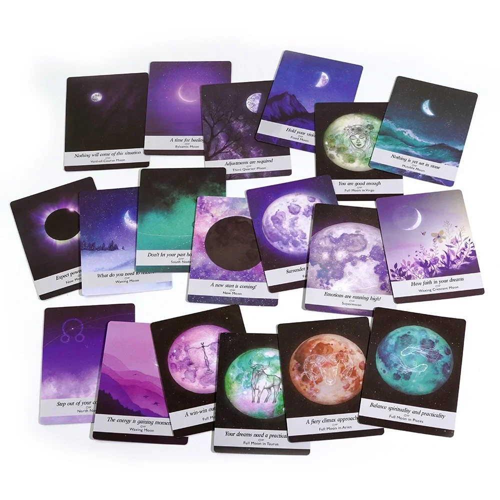 Moonology Oracle CardsA 44 Card Moon Astrology Oracle Tarot DECK