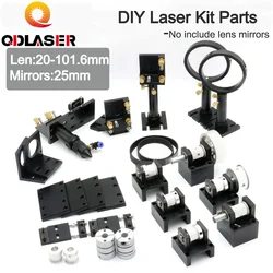 レーザーマシン用Qdlaser-co2レーザー彫刻完全キット