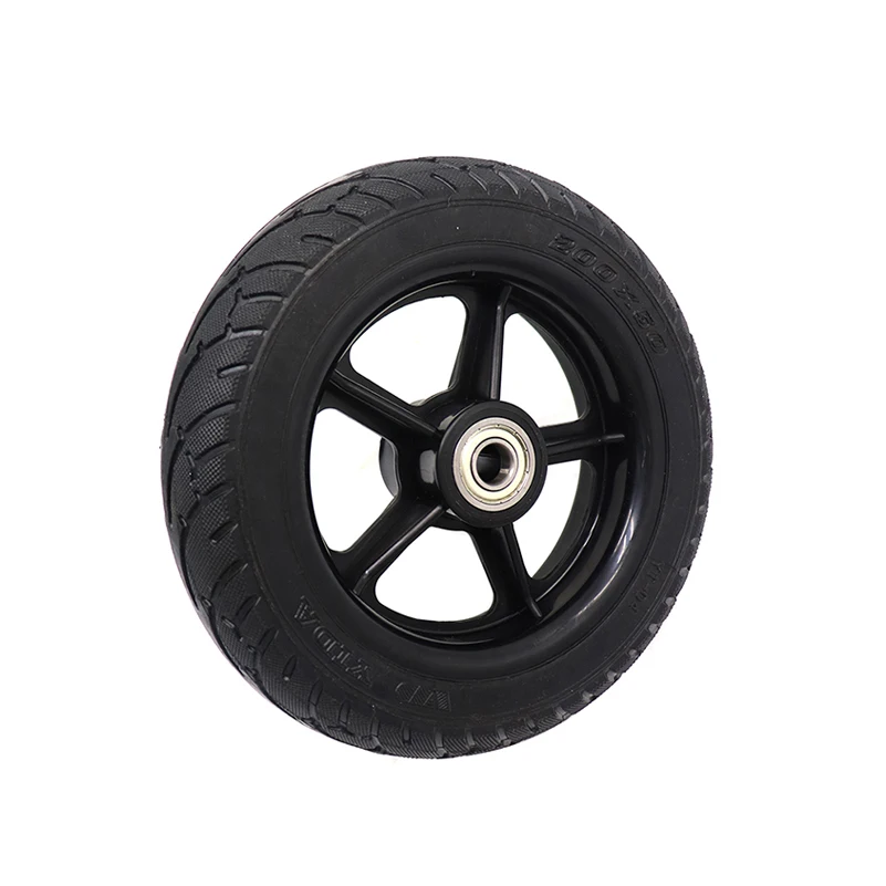 8 Inch 200*50 Wheel Scooter Solid Tyres 200x50 Wheels Electric Wheel Hub Non-pneumatic Tires for Electric Scooter