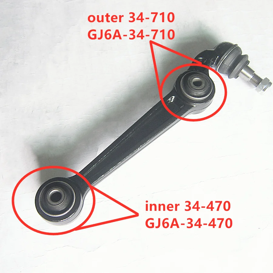 Car accessories chassis parts GJ6A-34-470 front suspension control arm bushing for Mazda 6 2002-2008 GG GY