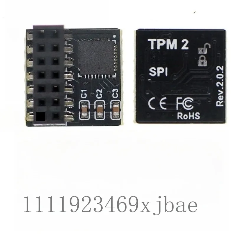 SPI Parallel TPM 2.0 Security Encryption Module Trusted Platform Chip For Mainboard