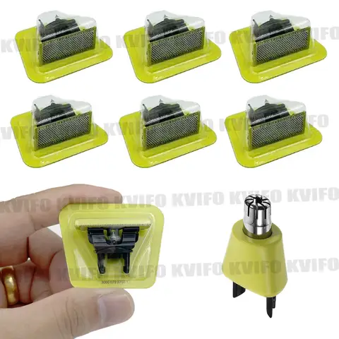 KVIFO1-5 PCS Scheerapparaat Vervangingsmes voor One Blade Pro voor QP2520 QP2630 QP6510 QP6523 Gezicht Hybride Elektrische Baardtrimmer