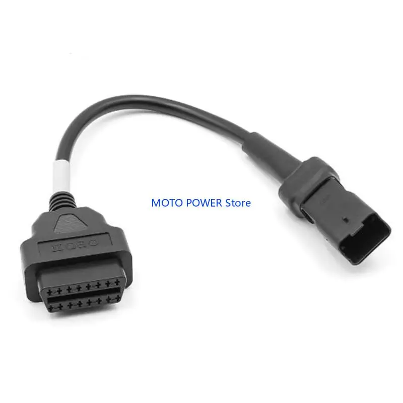 

G7ND OBD2 Connector Diagnostic Cables Adapter OBD2 Engine Fault Detector 4P to 16P