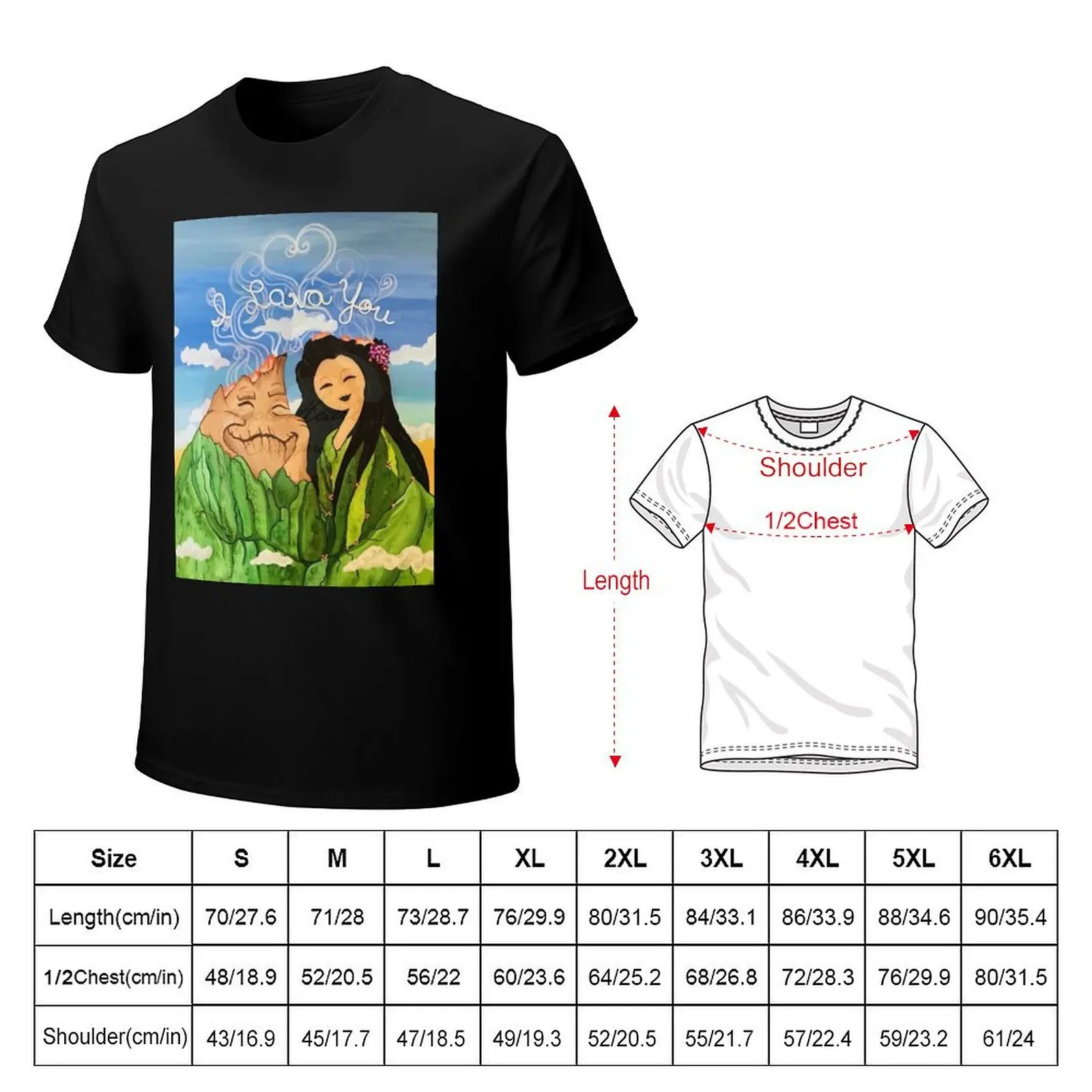 i lava you T-Shirt Anti-Pilling Casual T-Shirt