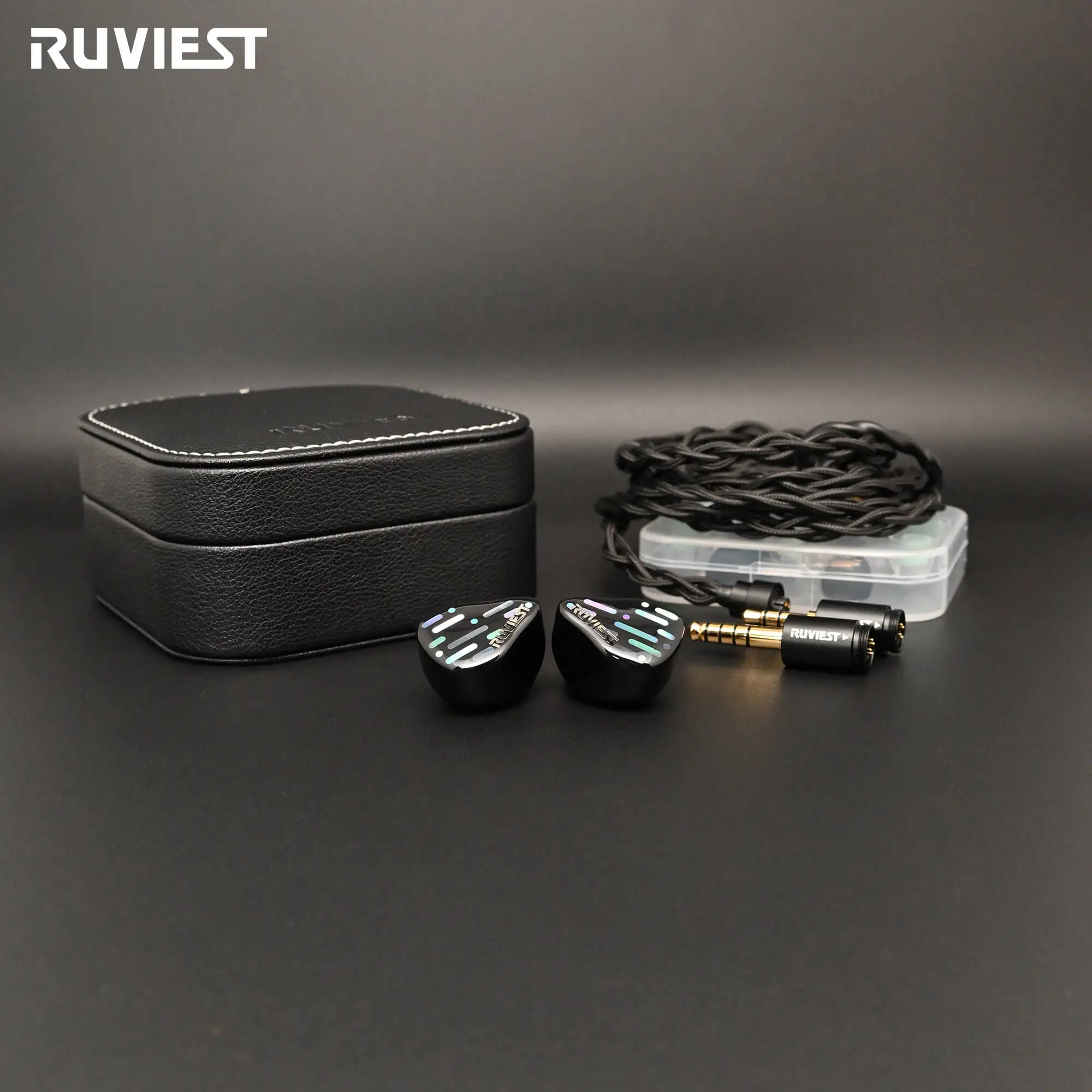 RUVIEST Nyx イヤホン RUVIEST Nyx Hybrid HIFI In–Ear Monitor with 2 Dynamic + 4 Balanced