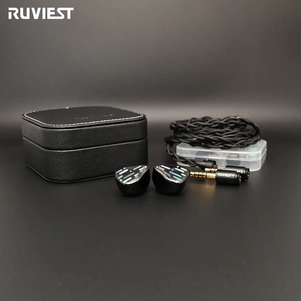 RUVIEST Nyx イヤホン RUVIEST Nyx Hybrid HIFI In–Ear Monitor with 2 Dynamic + 4 Balanced