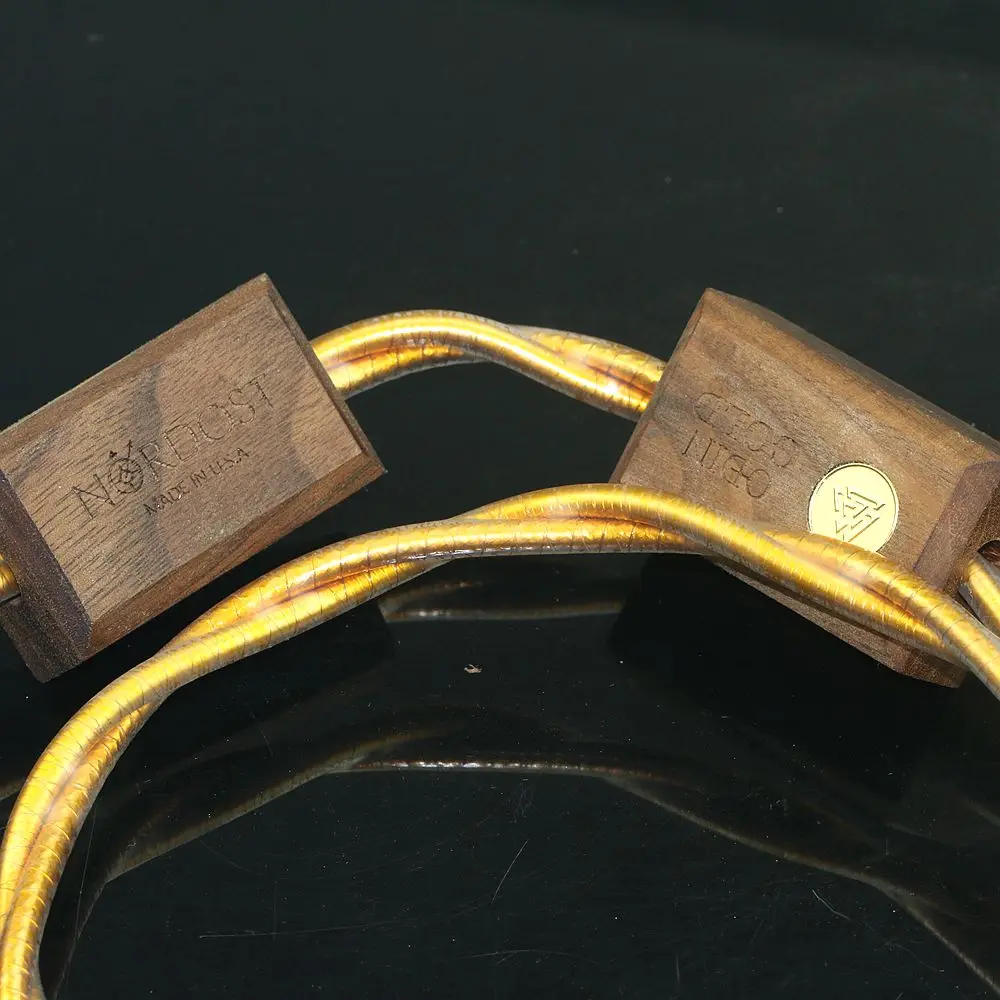 Nordost Gold Odin 110 Ω XLR Cable Coaxial Equilibrado Cable de Micrófono Cable Digital Cable de Audio AES/EBU
