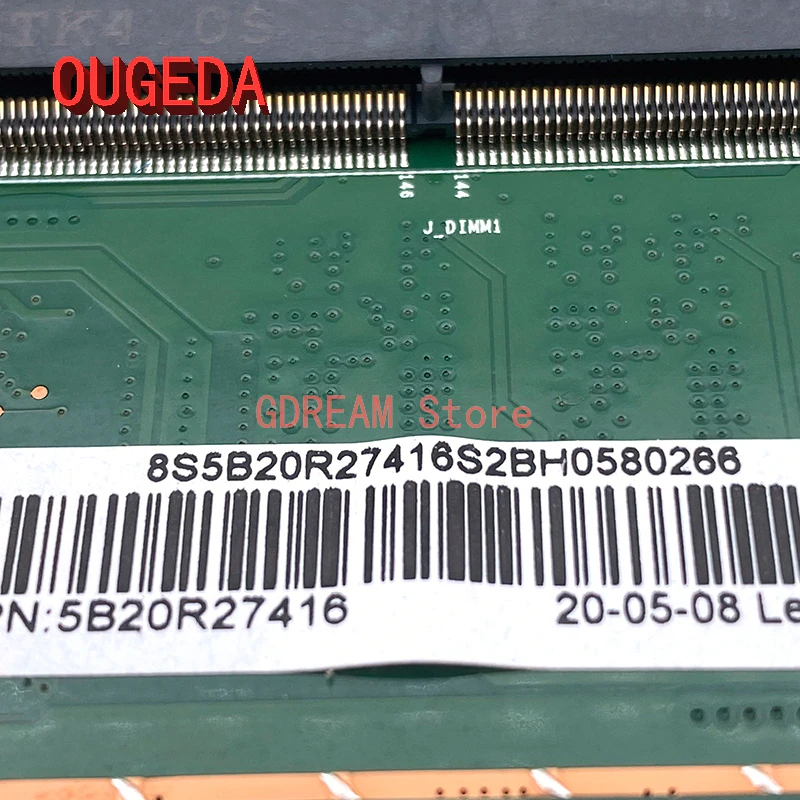 Imagem -05 - Ougeda 5b20r27415 5b20r27416 5b20r27410 para Lenovo Ideapad 330s15arr Laptop Placa-mãe r3 r5 r7 Cpu 4g Ram Mainboard Teste Completo