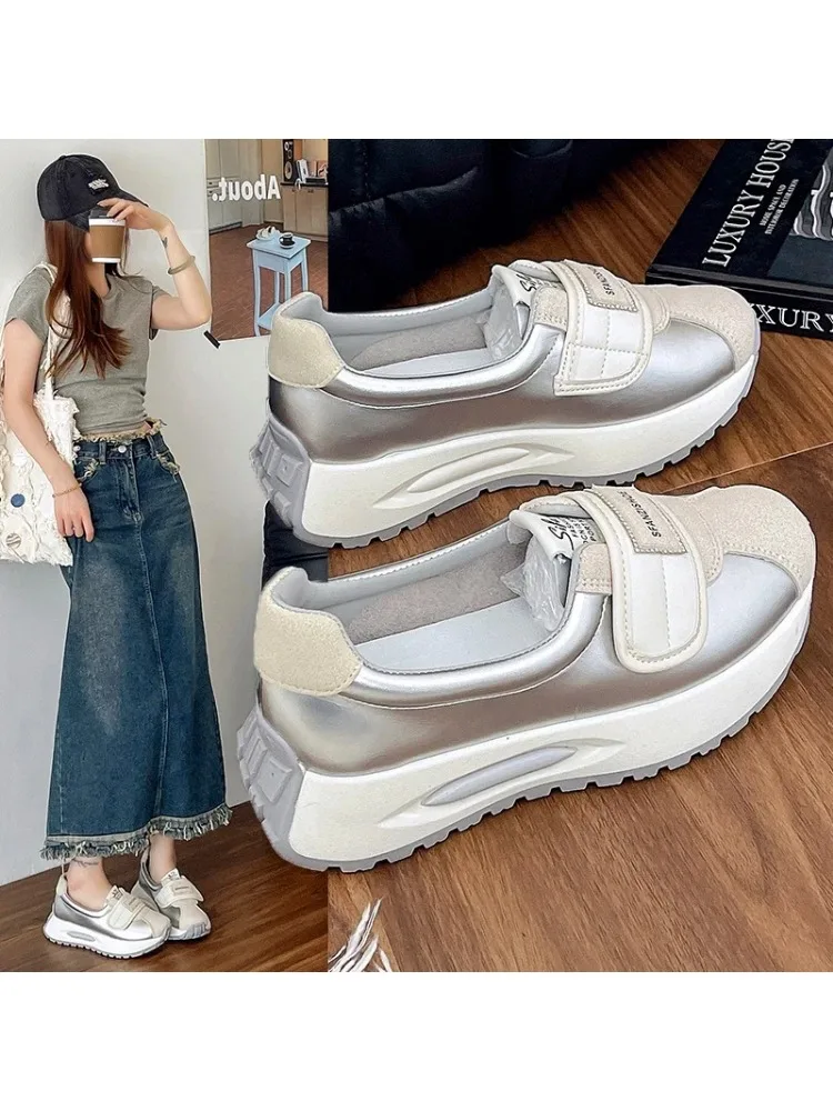 New Design Fashion Casual Shoes Outdoor Lace Up Sneakers for Women Female Comfortable Versatile Sport Shoes Vulcanize Shoes