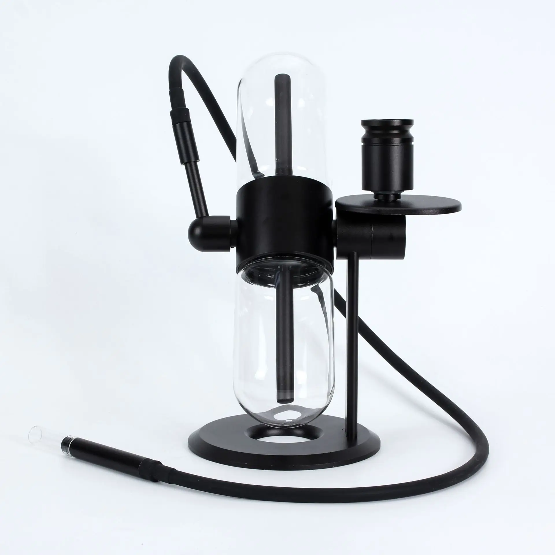 Factory Custom Gravity Hookah Perfected Shisha Complete Set Hookah Parts Gravity Pipe Rotating Glass 360 Gravity Hookah