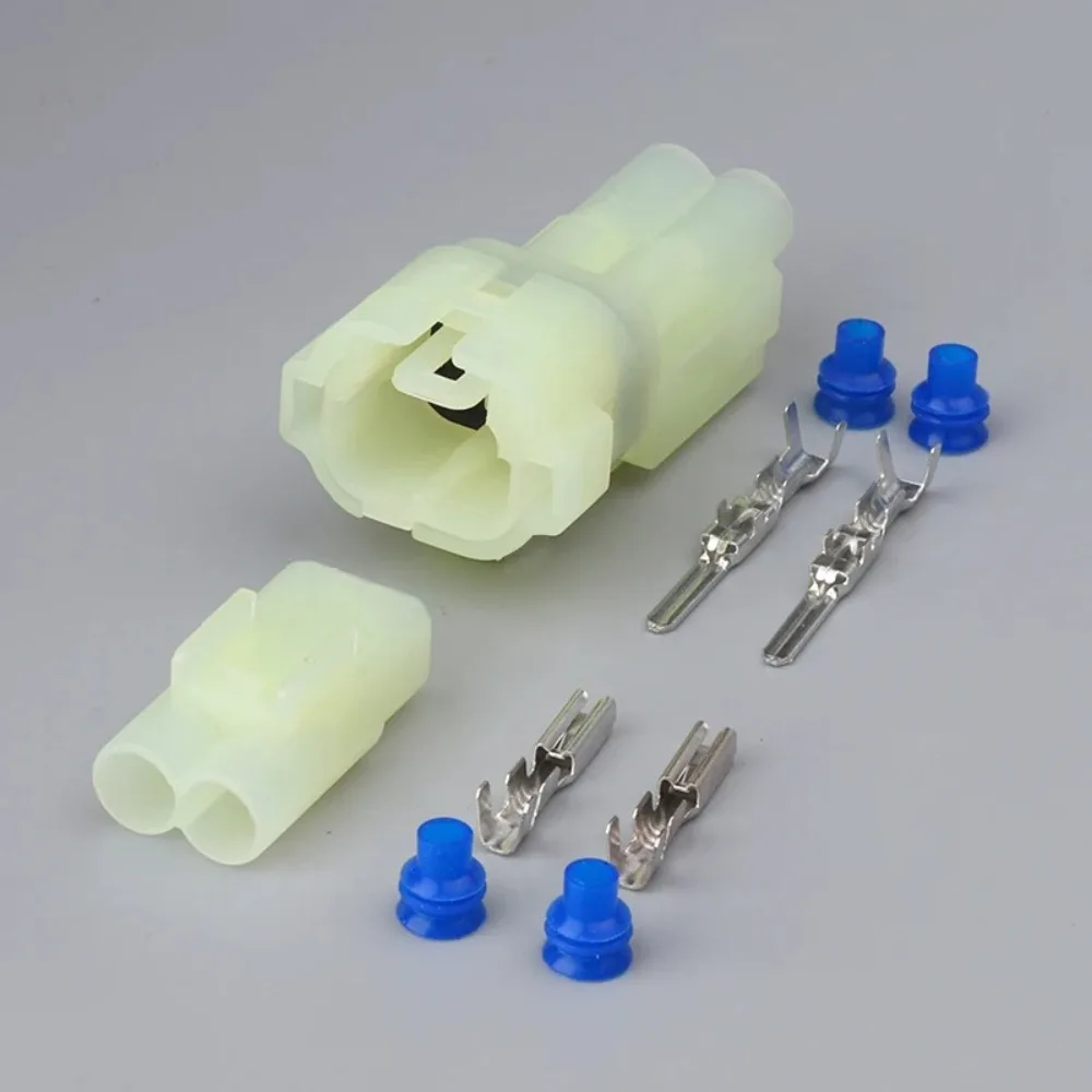 High Quality 2P3P4P6P Auto Electrical Wire Cable Connector 2.2MM Fuse box Waterproof Connector Butt Joint Modified Harness