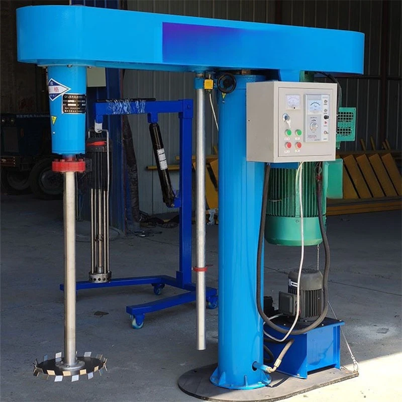 Mixer, high-speed disperser, stainless steel vacuum equipment mixing tank