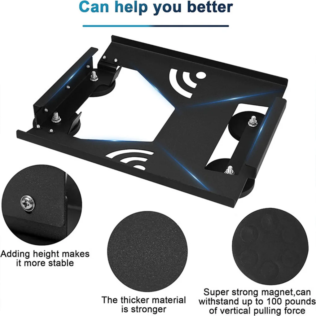 

for Starlink Mini Mount Magnetic Car Mount for Starlink Mini Mounting Kit Accessories for Car/RV/Roof Rack/Vehicle