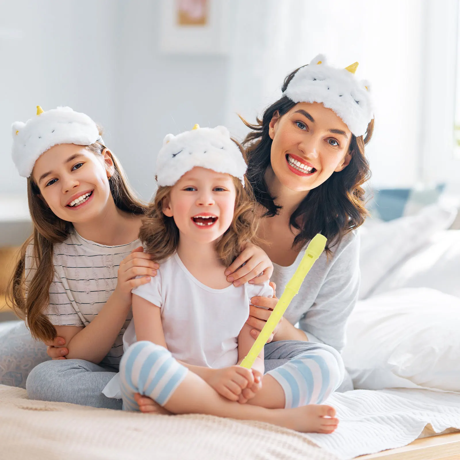 

8 Hole Soprano Recorder Pink Suitable for Kids and Adults School Bands Classical Music Flute Instrument Cleaning Rod Included