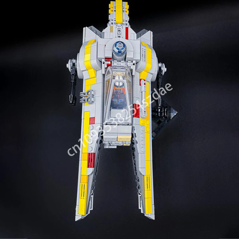 1050 個 Moc スター BattleM52X U ウィングモデルビルディングブロックレンガ Diy クリエイティブアセンブリ知育玩具子供のギフト