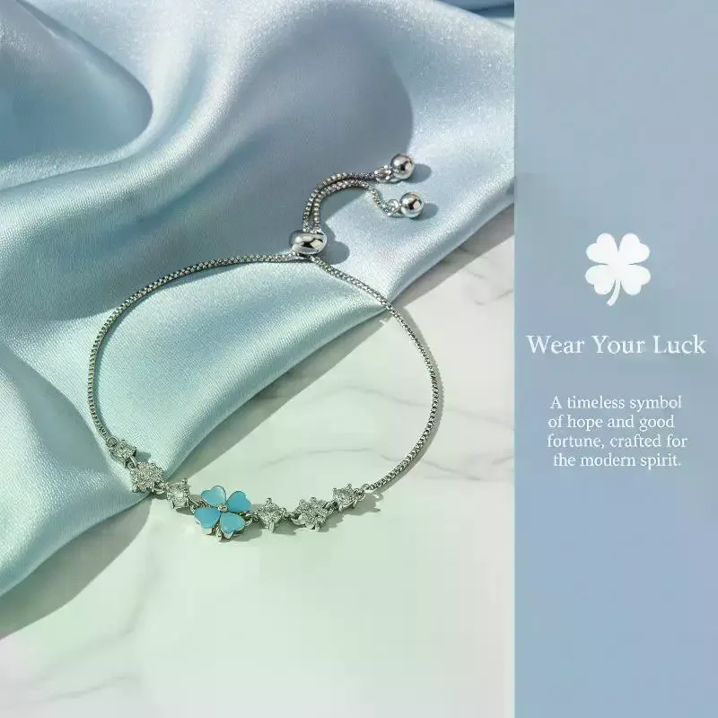 Luxury Zircon Adjustable Bracelet For Women: New Fashion Sparkling Colored Flower Wedding Jewelry Party Gift