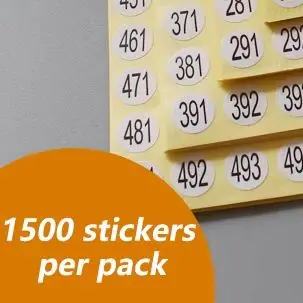 15 Sheets 1-200 Nail Polish Number Sticker Label Gel Varnish Glue Bottle Lipstick Nails Tip Display Mark Numbering Manicure Tool