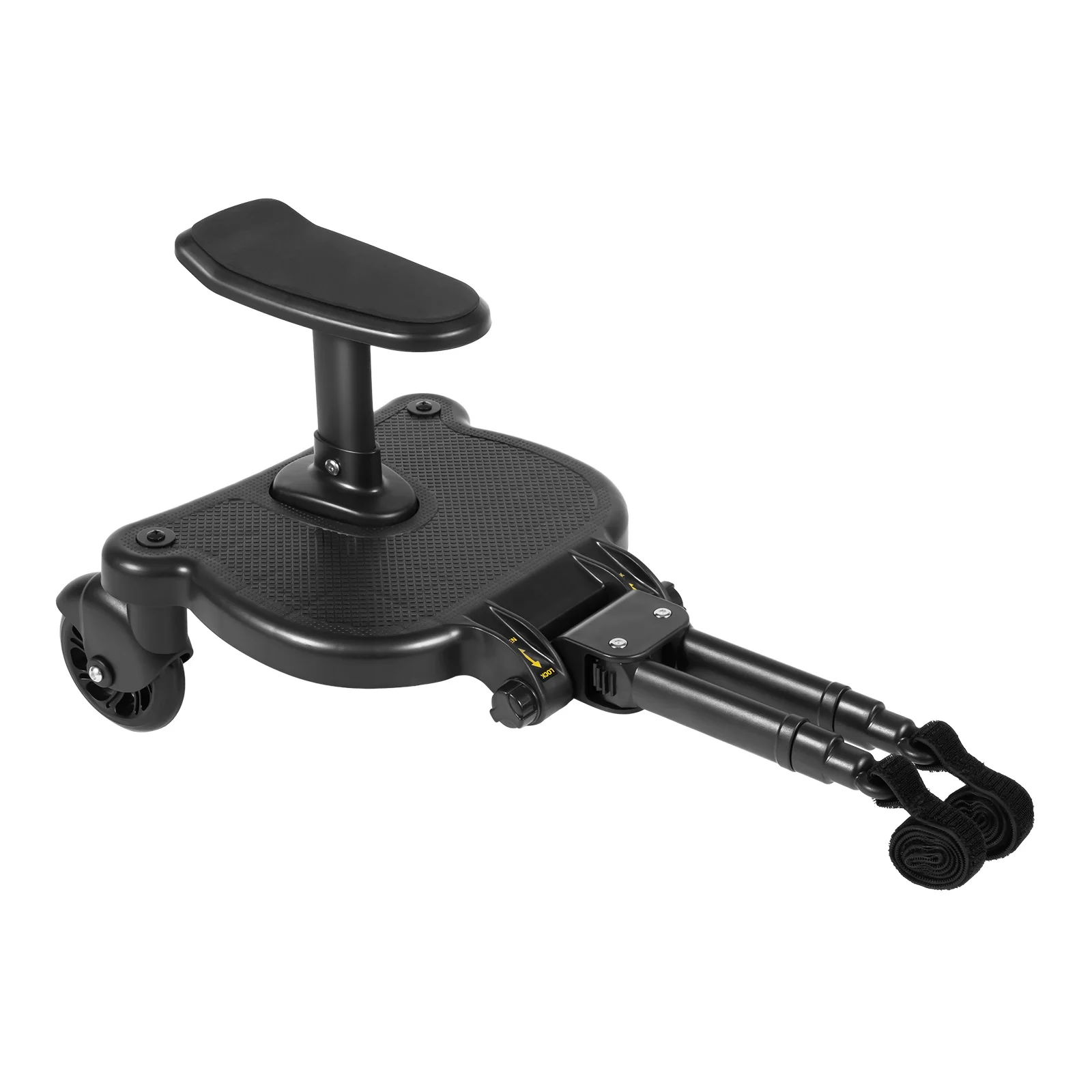 Universal Stroller Board with Detachable Seat 2 in1 Buggy Board Suitable for 3-7 Years Old Children Weighing Up To 55 Lbs