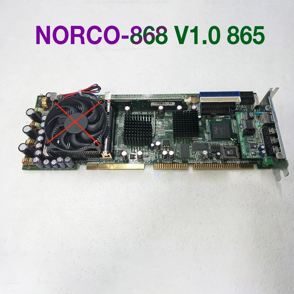 Chipset With SATA Interface Industrial Computer Motherboard NORCO-868 V1.0 865